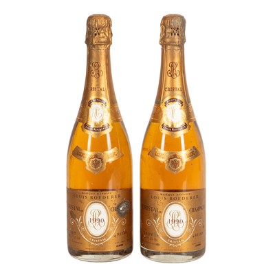 Lot 13 - Louis Roederer Cristal 1990 - 2 bottles