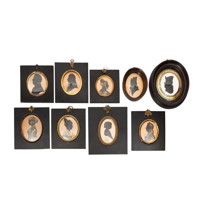 Lot 375 - A Group of Silhouettes