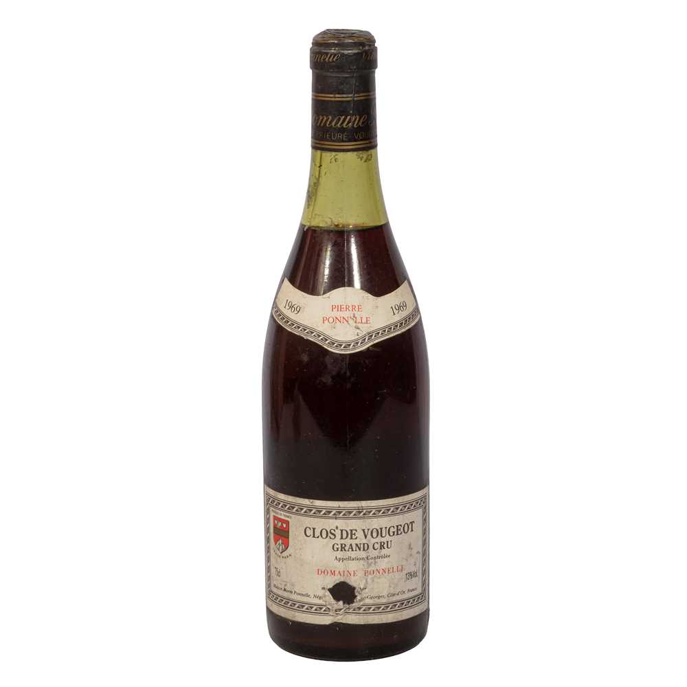 Lot 67 - Pierre Ponelle Clos De Vougeot Grand Cru 1969 - 1 bottle