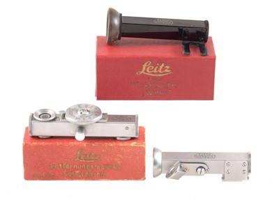 Lot 314 - A Chrome Leica FOKOS Rangefinder.