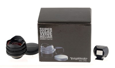 Lot 352 - Voigtlander 15mm f4.5 Heliar Lens.