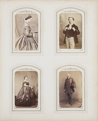 Lot 14 - Disdéri &Co., Claudet, Mayall, Nadar, and others
