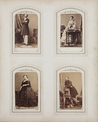 Lot 14 - Disdéri &Co., Claudet, Mayall, Nadar, and others
