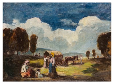 Lot 7 - Béla Iványi Grünwald (Hungarian, 1867-1940)
