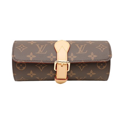 Lot 110 - Louis Vuitton Monogram 3 Watch Case