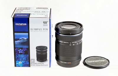 Lot 175 - Olympus M. Zuiko Digital 40-150mm f4-5.6 R Lens.