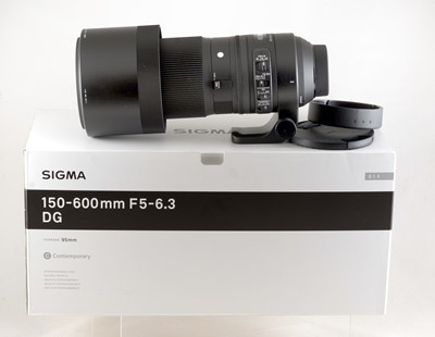Lot 366 - Nikon AF Fit Sigma 150-600mm f5-6.3 DG OS HSM