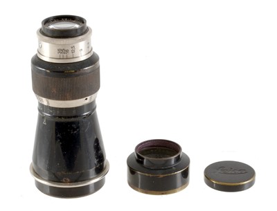 Lot 338 - Leitz 10.5cm f6.3 "Berg" Elmar Lens.