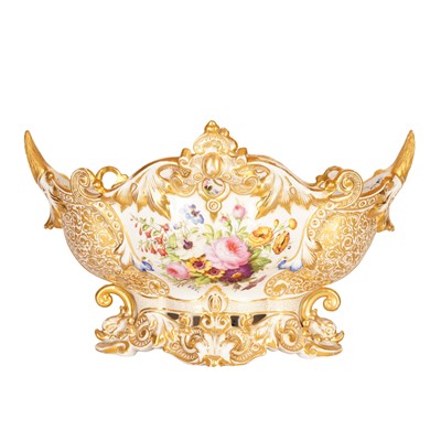 Lot 316 - A 19th Century Paris porcelain centrepiece by Jacob Petit