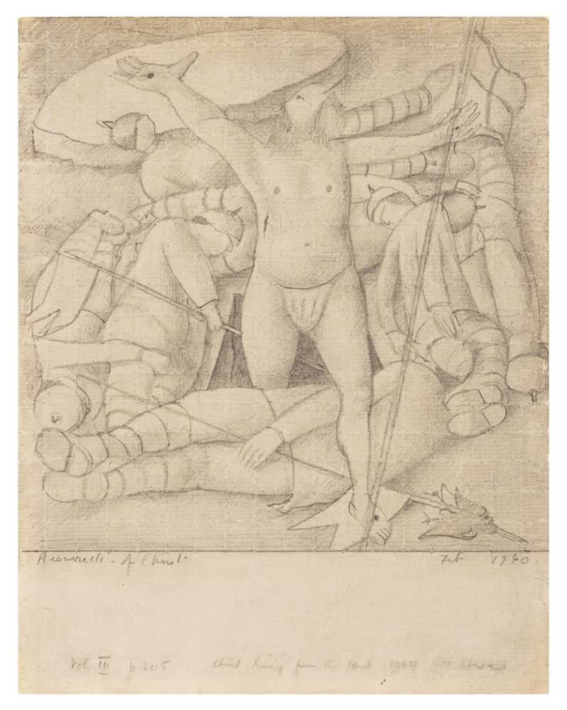 Lot 13 - Sir Stanley Spencer R.A. (British, 1891-1959)