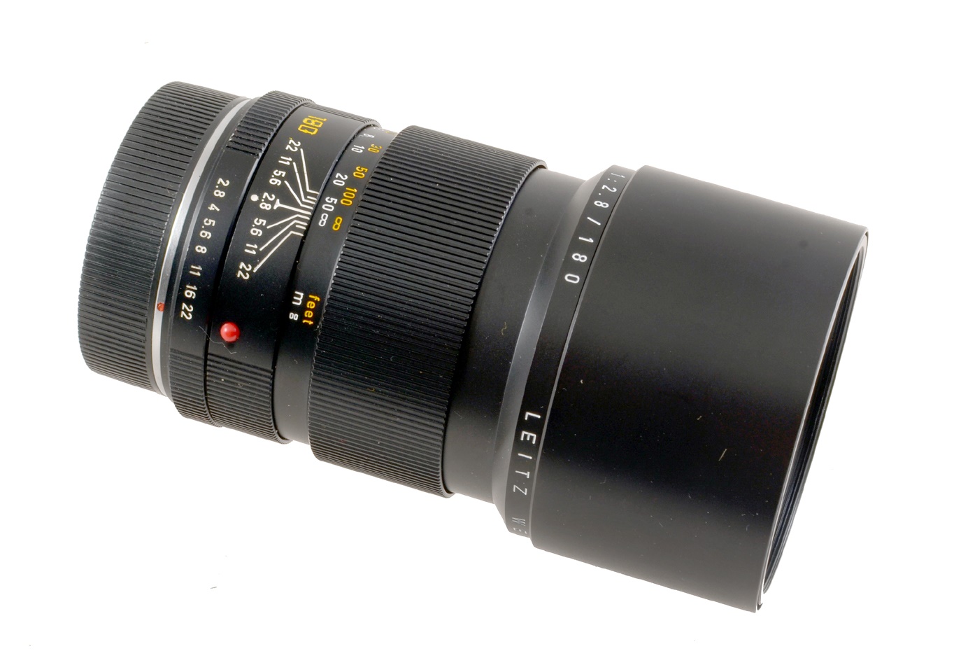 Lot 222 - Leitz 180mm f2.8 Elmarit-R Lens.
