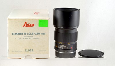 Lot 222 - Leitz 180mm f2.8 Elmarit-R Lens.