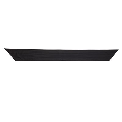 Lot 208 - Chanel Black Pinstripe Poplin Scarf Bow Tie