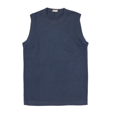 Lot 74 - Hermès Air Force Blue Cashmere Knit Twinset - Size ME