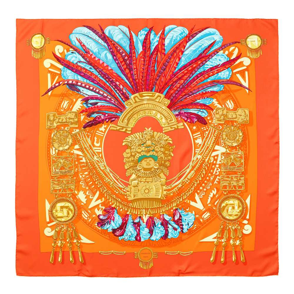 Lot 13 - Hermès 'Mexique' Silk Scarf 90