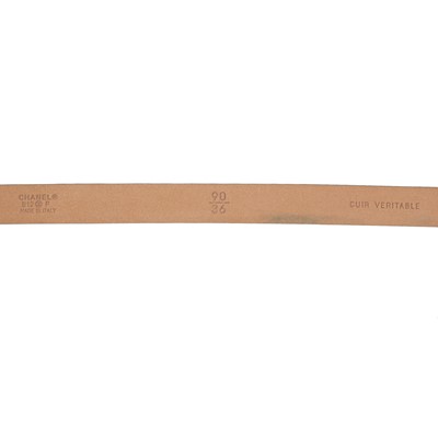 Lot 83 - Chanel Two CC Narrow Belts - Size 95 & 90