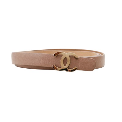 Lot 83 - Chanel Two CC Narrow Belts - Size 95 & 90