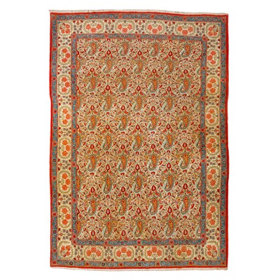 Lot 71 - A fine Qum rug, central Persia