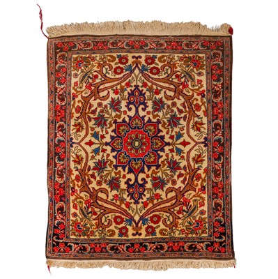 Lot 4 - A fine Bijar small rug, north-west Persia