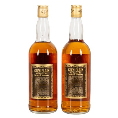 Lot 250 - Glen Elgin 12 year old, White Horse Distillers bottling - 2 bottles