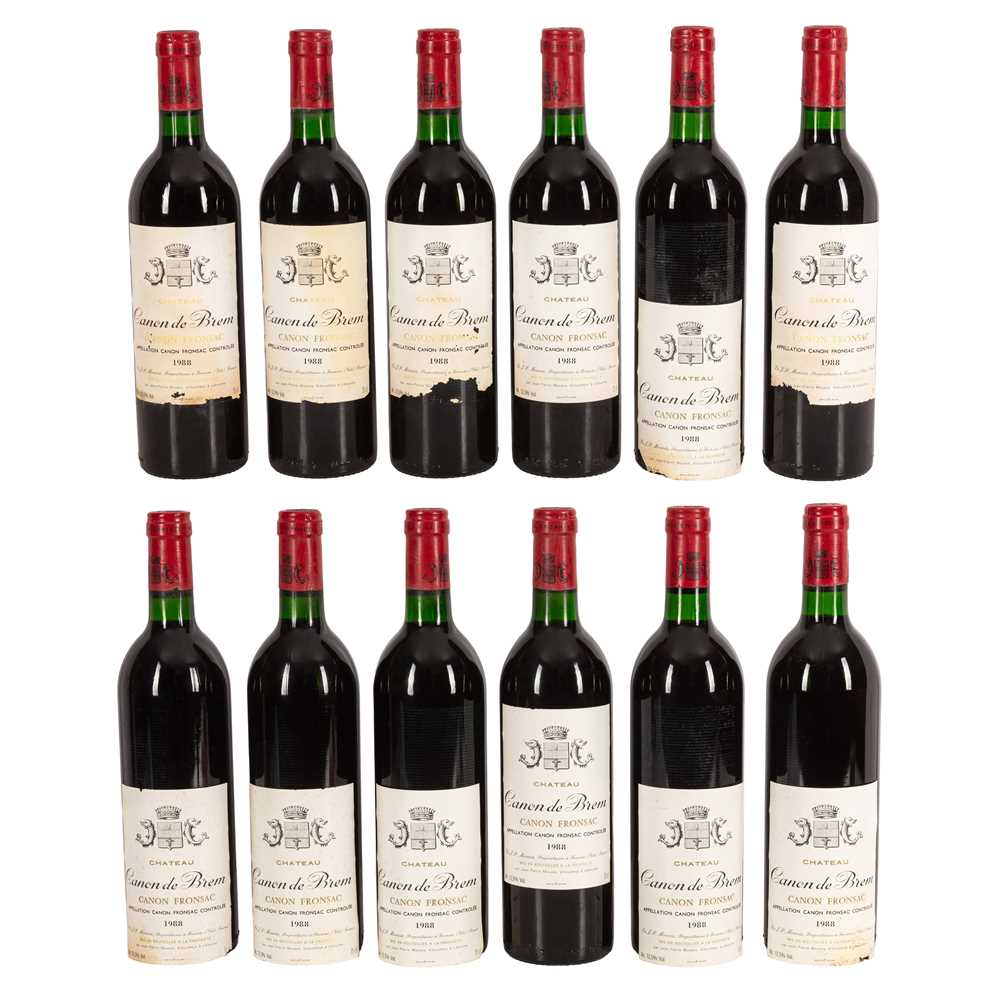 Lot 46 - Chateau Canon de Brem 1988 - 12 bottles in OWC