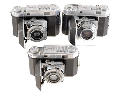 Lot 438 - Three Kodak Retina IIa Cameras.