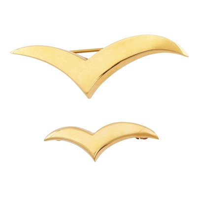 Lot 274 - Tiffany & Co. Ι Two bird brooches
