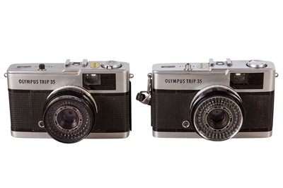 Lot 457 - A Pair of Olympus Trip 35mm Compact Cameras