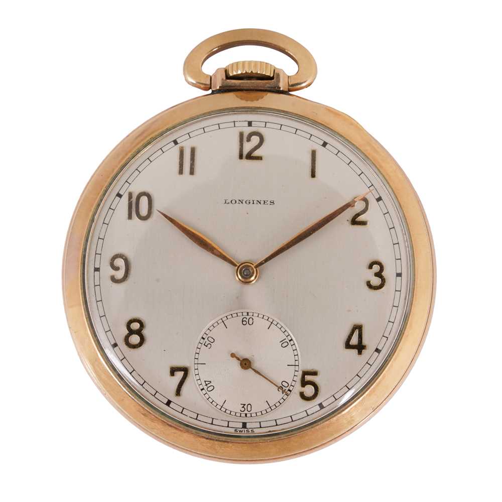 Lot 24 - Longines - Open-Faced Pocket Watch