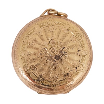 Lot 26 - Late 19th Century - Adapted Full Hunter Fob Watch