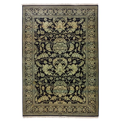 Lot 50 - An unusual very fine Indian rug