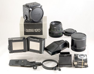 Lot 388 - Bronica ETRS Medium Format Outfit.