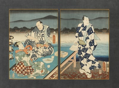 Lot 224 - Utagawa Kunisada (Toyokuni III) 豊国 三代 (Japanese, 1786-1865)
