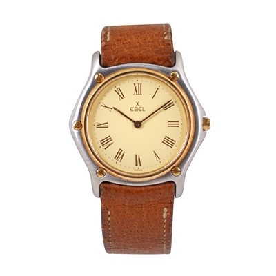 Lot 143 - Mid-Sized Ebel 'Classic Sport Wave' Wristwatch