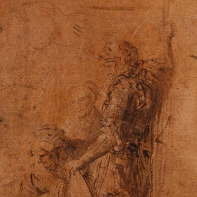 Lot 10 - Follower of Salvator Rosa (Italian, 1615-1673)