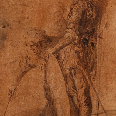 Lot 10 - Follower of Salvator Rosa (Italian, 1615-1673)