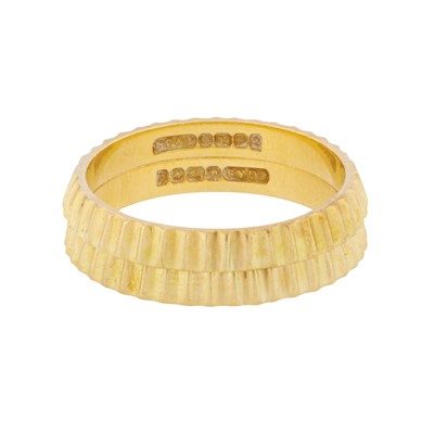 Lot 300 - A pair of rings, circa 1985