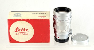 Lot 337 - Leitz Canada 90mm f2 Summicron Lens.