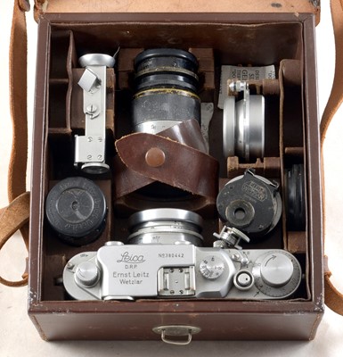 Lot 242 - Leica IIIc Outfit.