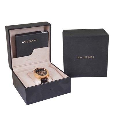 Lot 55 - Men's Bvlgari 'Bvlgari 42' Chronograph Wristwatch
