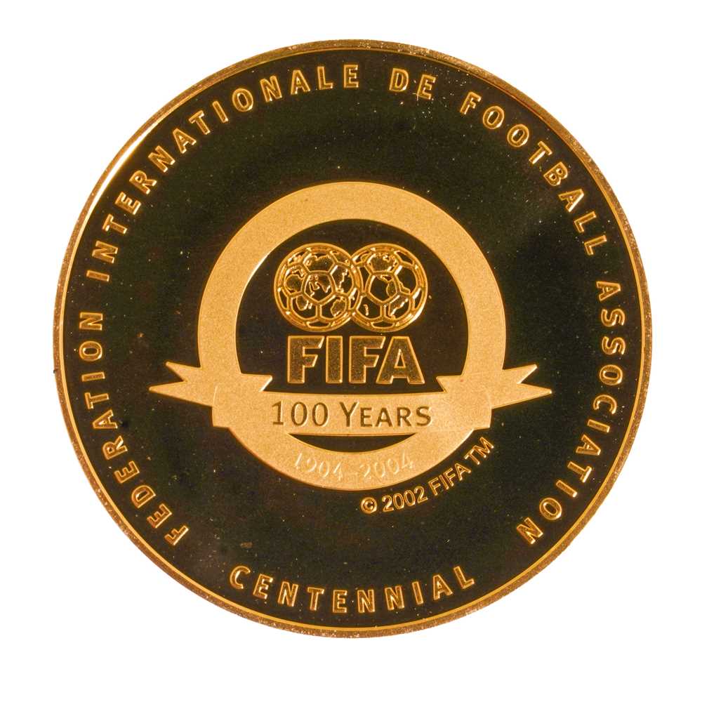 Lot 97 - FIFA Centennial Commemorative Gold Medallion
