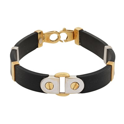 Lot 162 - A rubber bracelet