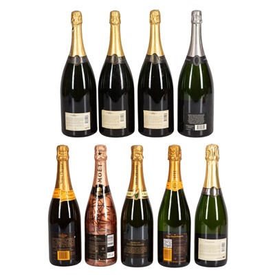 Lot 26 - Mixed Champagnes - 9 bottles
