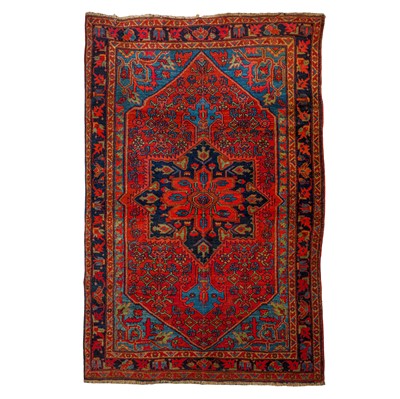 Lot 36 - An antique Bijar rug, north-west Persia