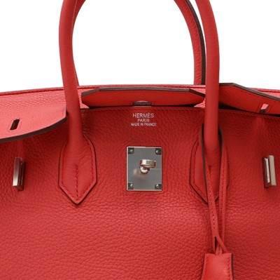 Lot 43 - Hermès Rose Jaipur Togo Birkin 35