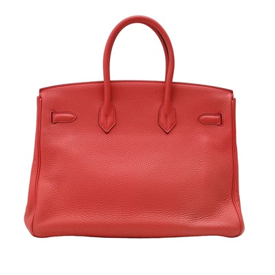 Lot 43 - Hermès Rose Jaipur Togo Birkin 35