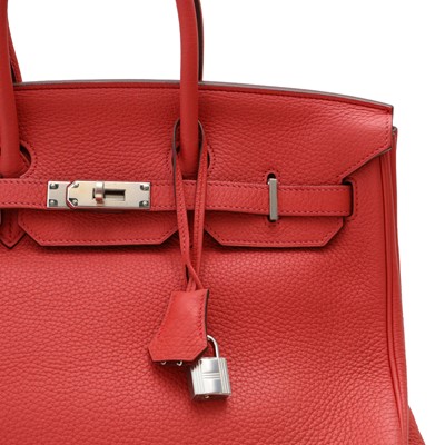 Lot 43 - Hermès Rose Jaipur Togo Birkin 35