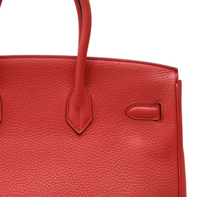 Lot 43 - Hermès Rose Jaipur Togo Birkin 35