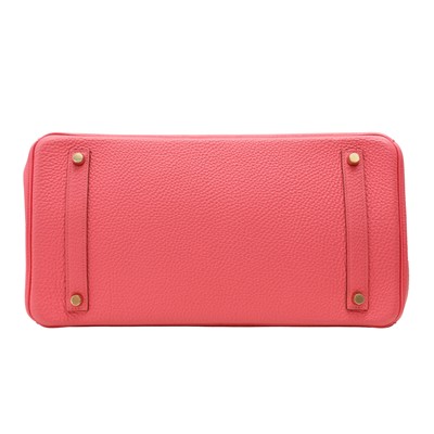 Lot 39 - Hermès Rose Lipstick Togo Birkin 35