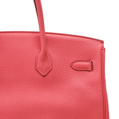 Lot 39 - Hermès Rose Lipstick Togo Birkin 35